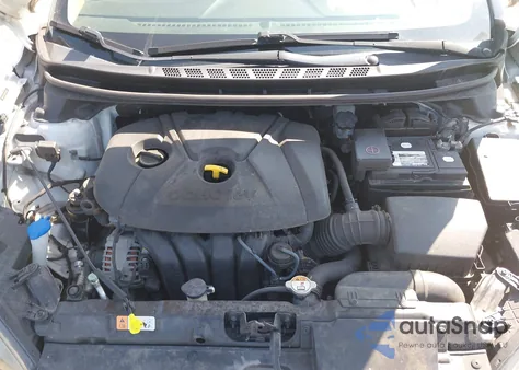 2013 Hyundai Elantra Limited z USA, uszkodzony, nr VIN 5NPDH4AE8DH199853